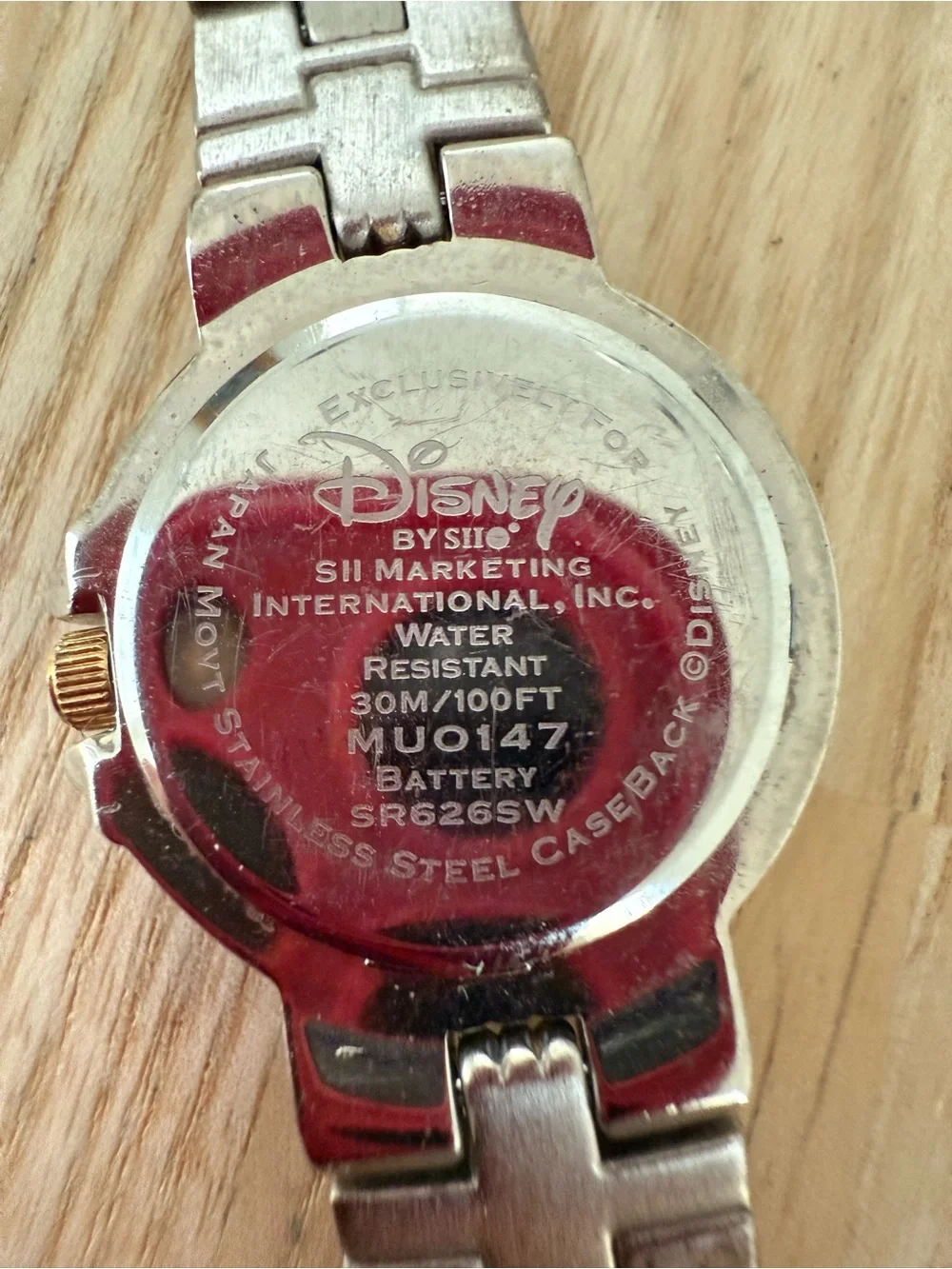 SII Seiko Disney Winnie the Pooh two tone watch NEW BATTERY